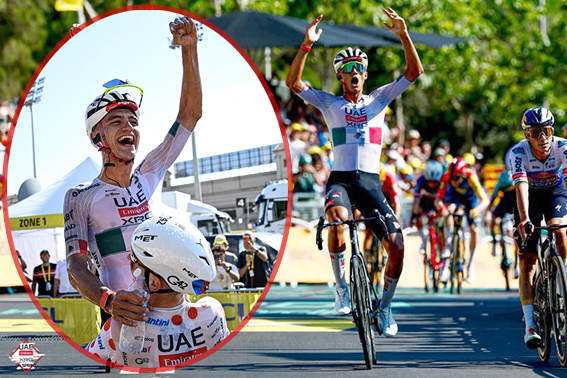 ¡Histórico! Del Toro conquista segunda etapa del Tour de Francia