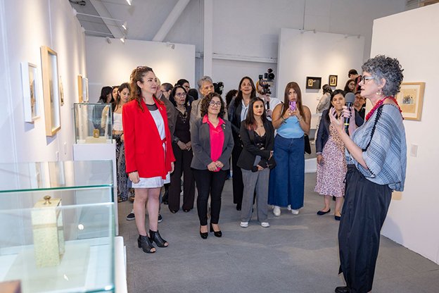 Inaugura Paty Zarza muestra artística que invita a repensar las violencias estructurales