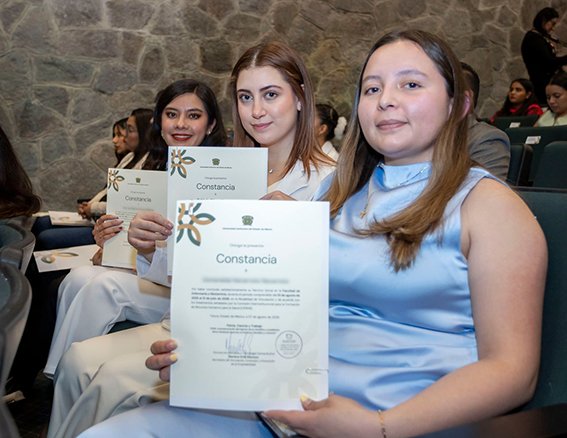 Reconocen responsabilidad social de pasantes de la UAEMéx