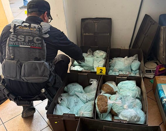 Presume Harfuch acciones de cooperación con la DEA en Mexicali