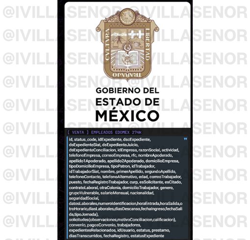 Grupo Hackero$, se atribuye posible filtración de datos de funcionarios del Edomex