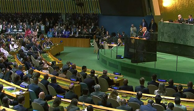 “México debe recuperar el control ante cárteles”: Trump ante la ONU