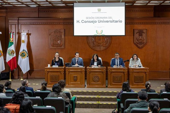 Acciones para fortalecer la vida universitaria: Consejo Universitario de la UAEMéx